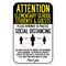 Signmission Public Safety Sign-Elementary School Students & Guests Social Distancing, 12" H, A-1218-25389 A-1218-25389 - alternate 1